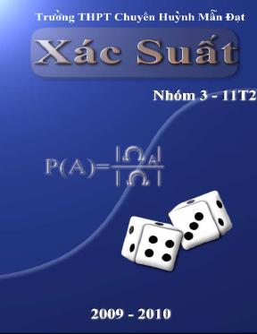 Tuyển tập các bài Toán xác suất